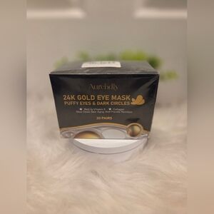 Aureldly 24K Gold Eye Mask 30 Pairs Per Box